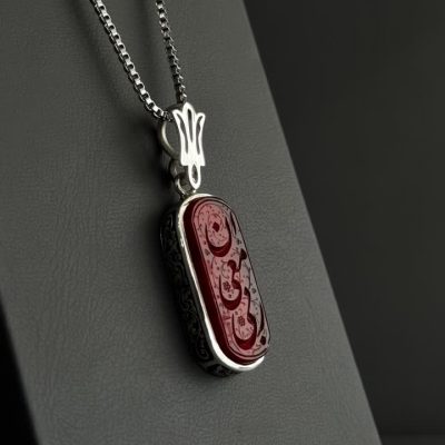 مدال عقیق سرخ