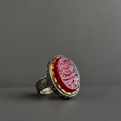 انگشتر سرخ خطی