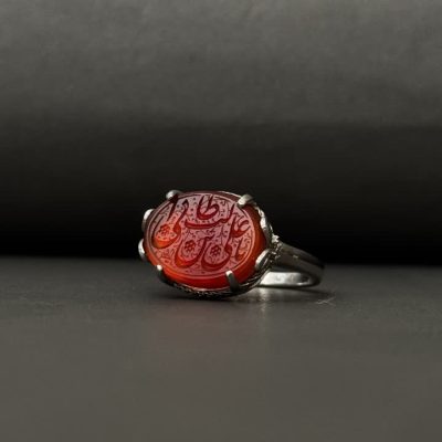 انگشتر عقیق سرخ